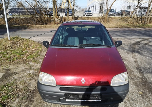 Renault Clio cena 9900 przebieg: 63000, rok produkcji 1998 z Łódź małe 497